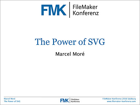 FMK2016 The Power of SVG