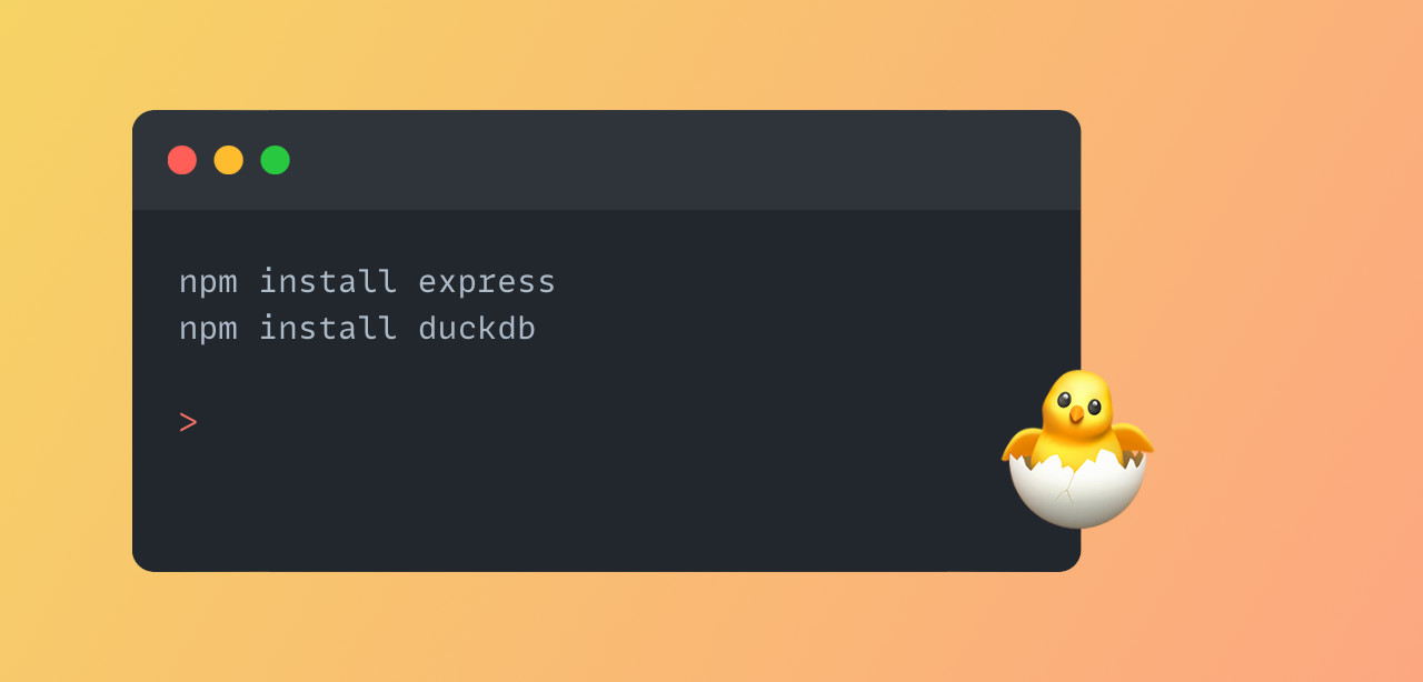 REST API for DuckDB