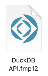 DuckDB API.fmp12